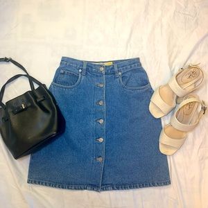 Vintage Nevada jean skirt